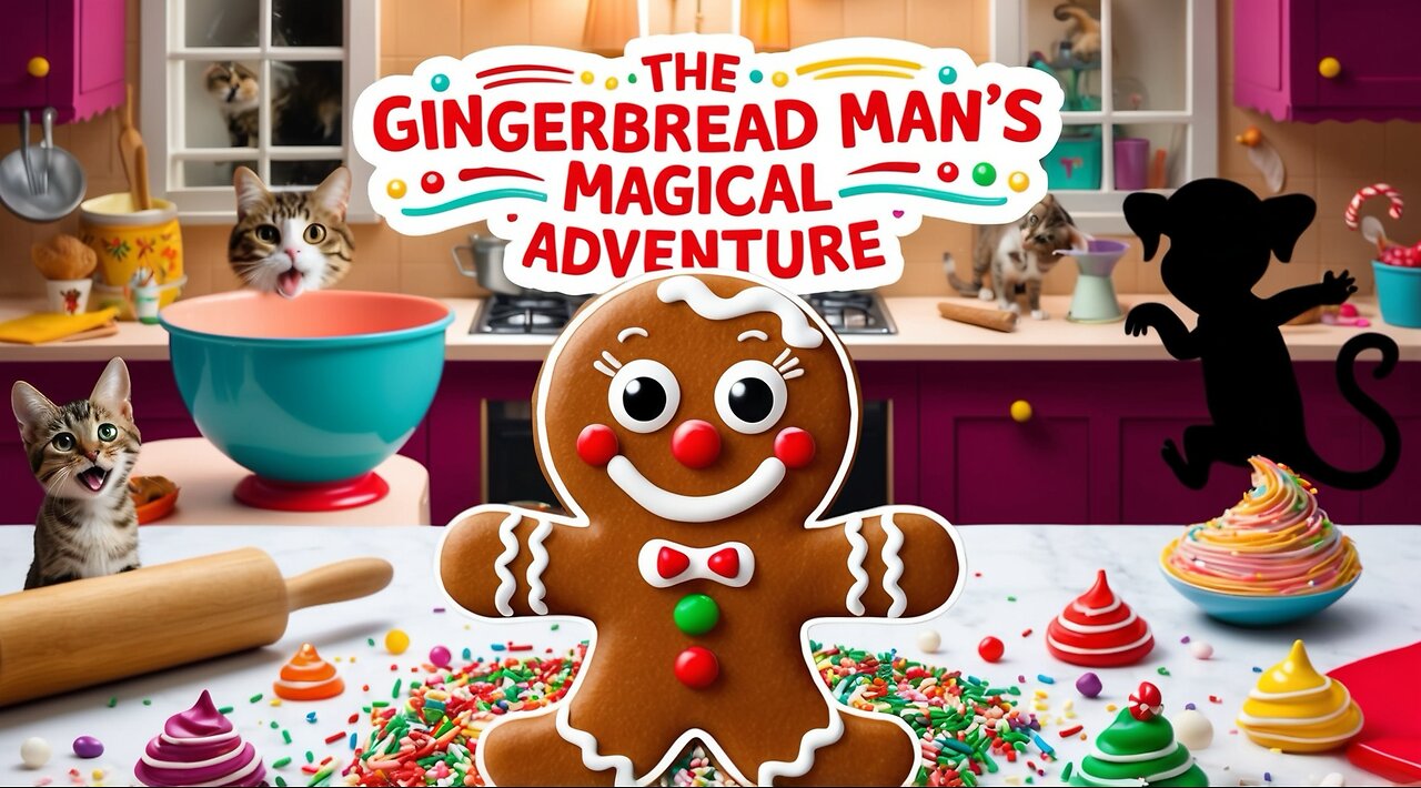 Adventures of the Gingerbread Man: A Whimsical Baking Tale!