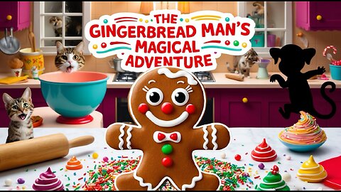 Adventures of the Gingerbread Man: A Whimsical Baking Tale!