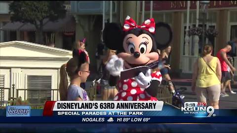 Disneyland celebrates its 63rd Anniversary
