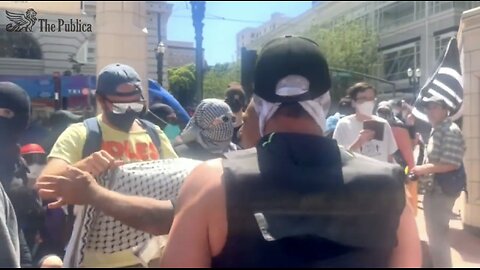 ANTIFA ATTACKS⛪️🥷CHRISTIANS IN PORTLAND🤼‍♂️💫