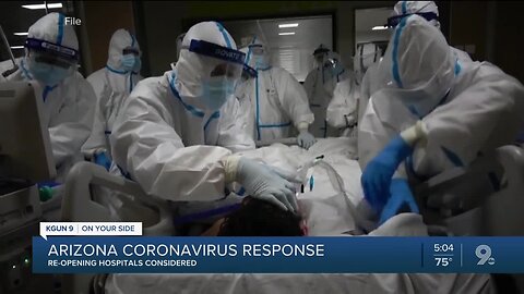 Coronavirus: If outbreak fills hospitals, AZ may re-open closed ones