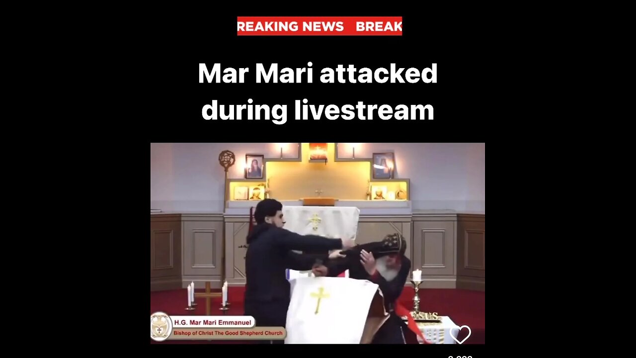 BREAKING NEWS: Prominent Australian, Eastern Orthodox Bishop Mar Mari Emmanuel Stabbed During Sermon