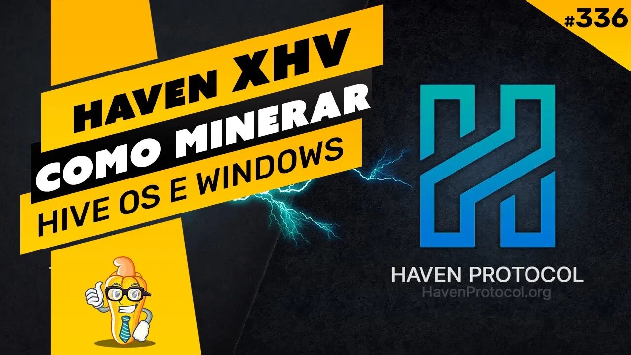 ⛏️💰 COMO MINERAR A MOEDA HAVEN (XHV) - PASSO A PASSO - HIVE OS E WINDOWS