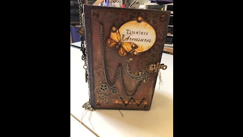 Steampunk Journal Flip Through (from Lovely Lavender Wishes)