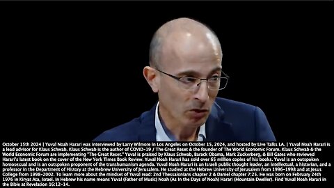 Yuval Noah Harari | "Some of the Most Powerful People In the World Used to Be News Editors. Like Lenin Before He Was Dictator of Soviet Union, His One Job Was Editor of a Newspaper. Mussolini, He Was Editor of a Newspaper."