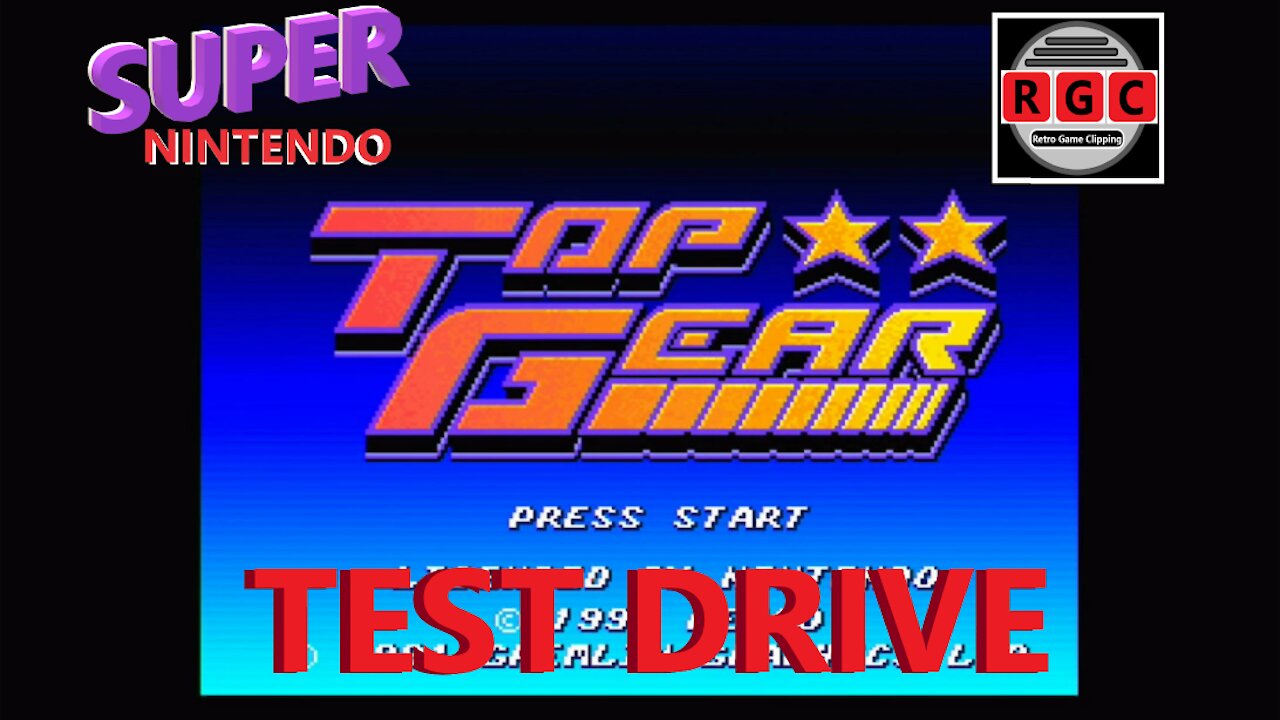 Top Gear - Test Drive - Retro Game Clipping