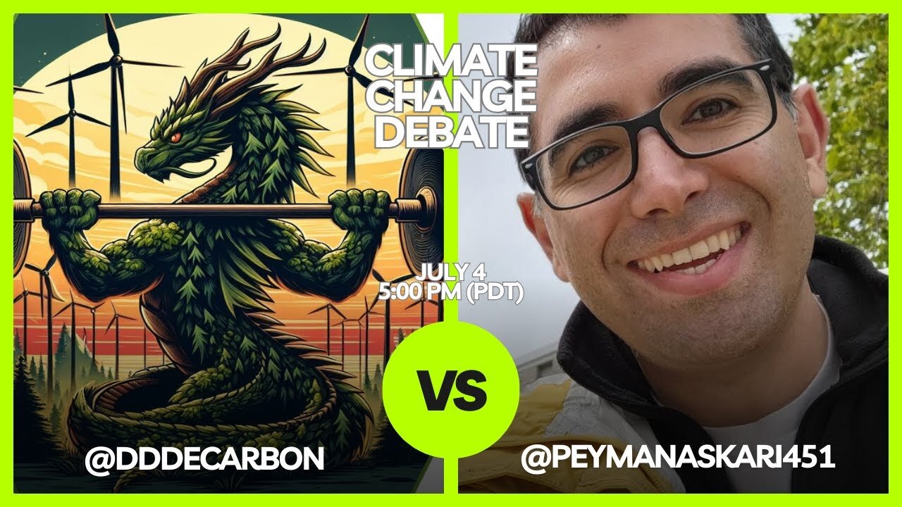 DDDeCarbon | EP 64 | Climate Change Debate: DDDeCarbon vs PeymanAskari451