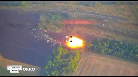 Ukrainian 'SHARK' UAV complex hunting for targets in the Zaporizhzhia region.