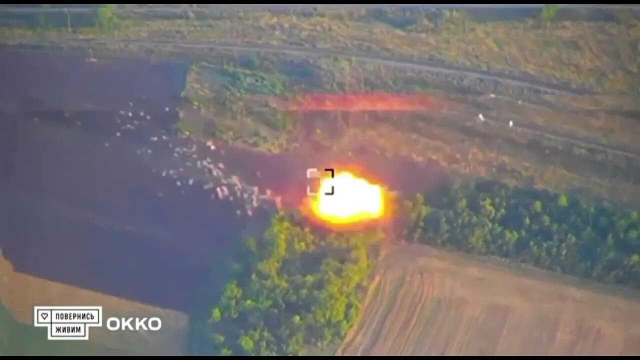 Ukrainian 'SHARK' UAV complex hunting for targets in the Zaporizhzhia region.