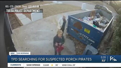 TPD Searching for Suspected Porch Pirates