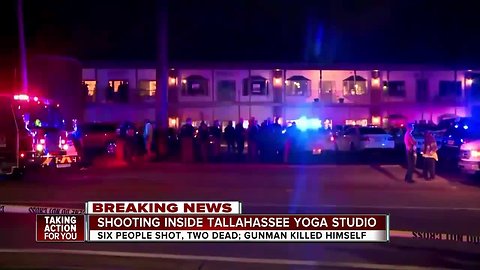 2 victims dead after gunman opens fire at Tallahassee yoga studio shooting 6, before killing himself