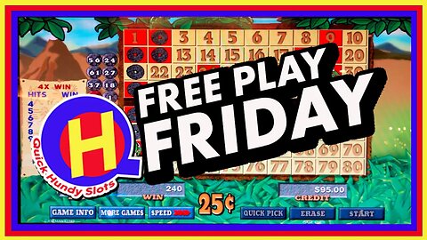 Free Play Friday! $.25 Caveman KENO from Belterra Park!