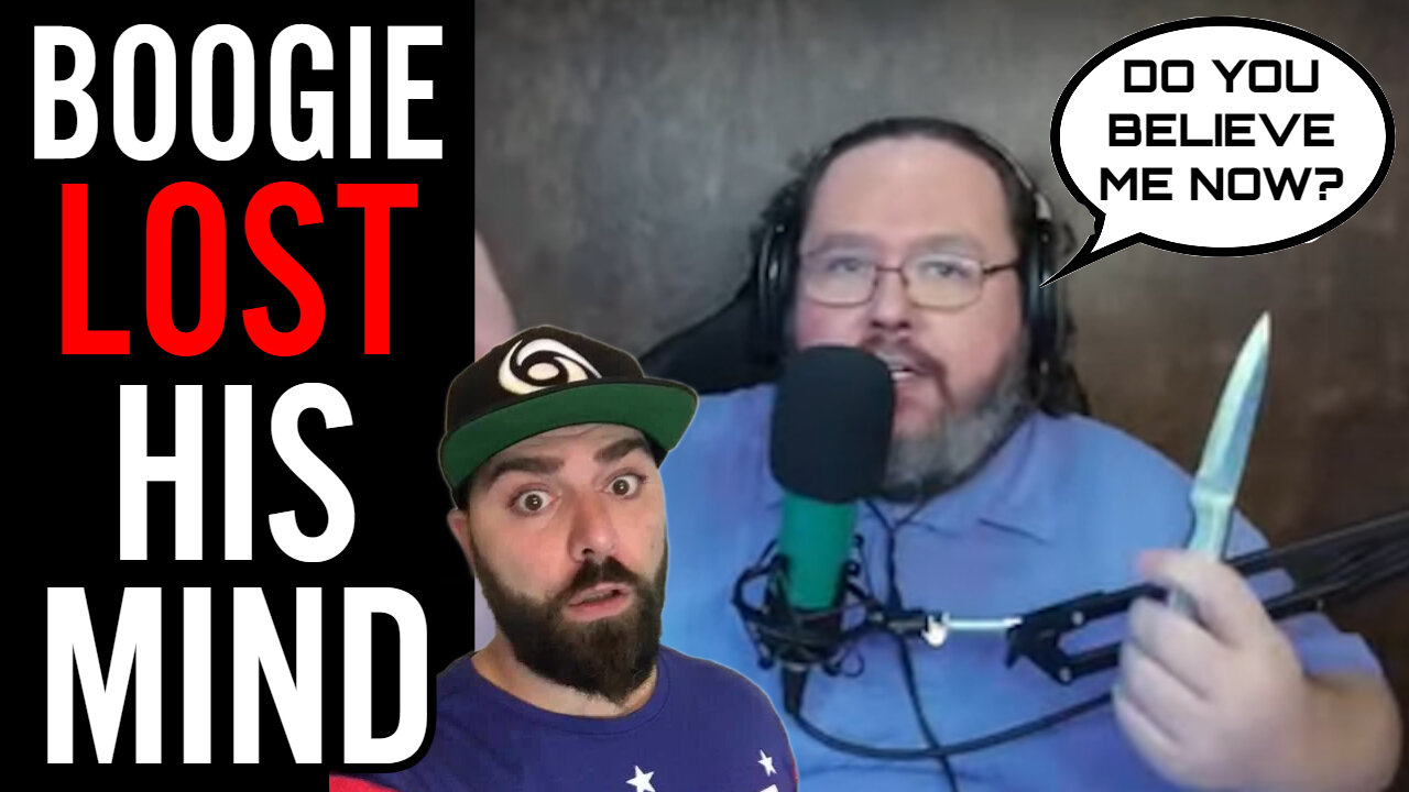 Boogie Admits To LYING About His Cancer!! Grabs A KNIFE When Taunted By Destiny!!