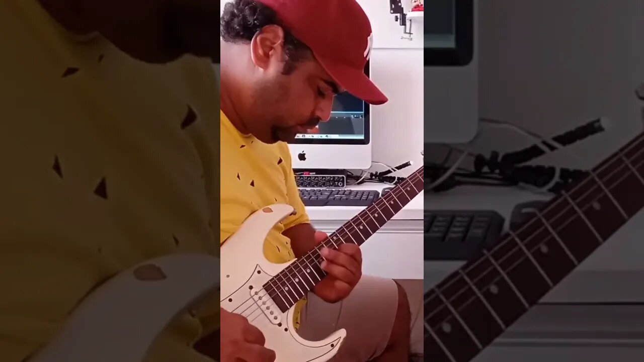 Solo em tom inteiro #solo #guitarra #trending #lick