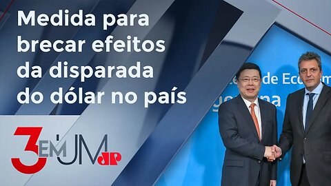 Governo da Argentina libera pagamentos de importações da China em yuan