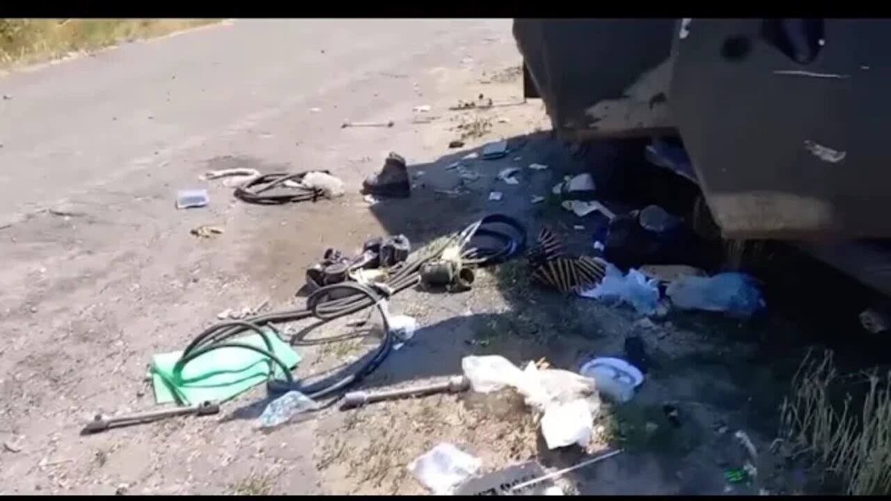 Destroyed Russian military vehicles #ukraine