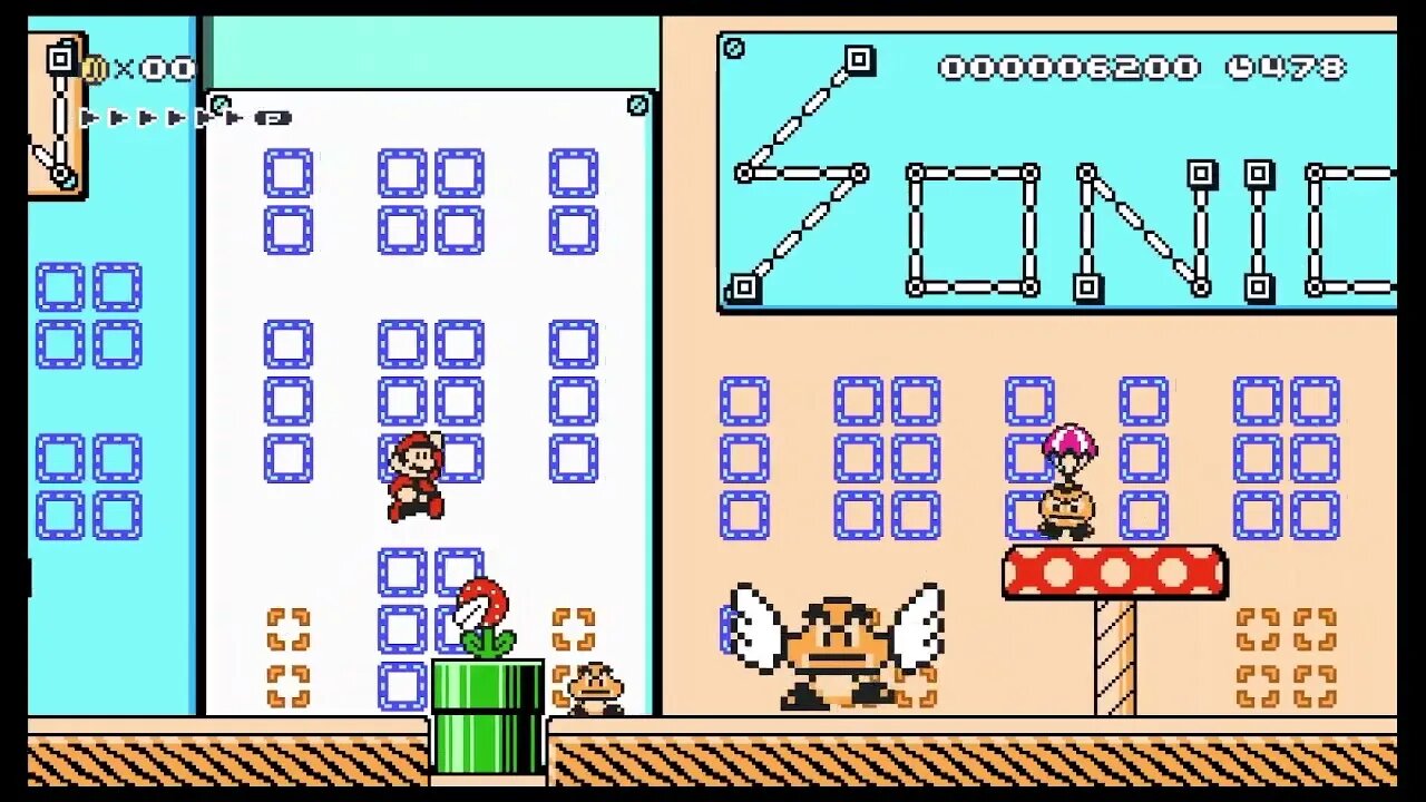 Autoscrolling levels in Mario Maker 2!