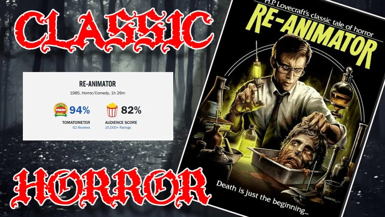 RE-ANIMATOR REVIEW: Is this a "cult classic" you should check out?