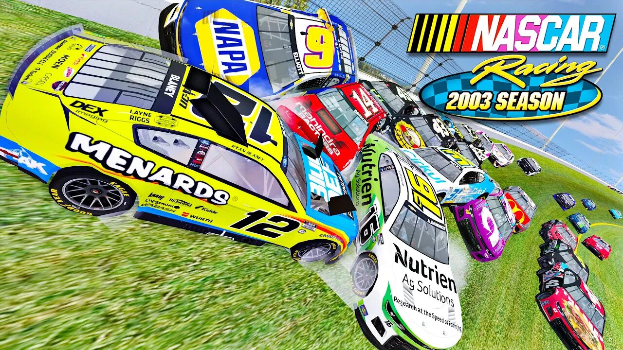 DAYTONA BUT IT'S ALL GRASS // NASCAR Racing 2003 Season