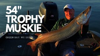 Giant Musky on Green Bay