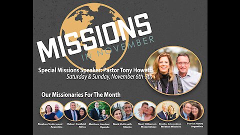 November 28th 2021 Sunday Missions Service - Lighthouse Baptist Church of Jackson GA.