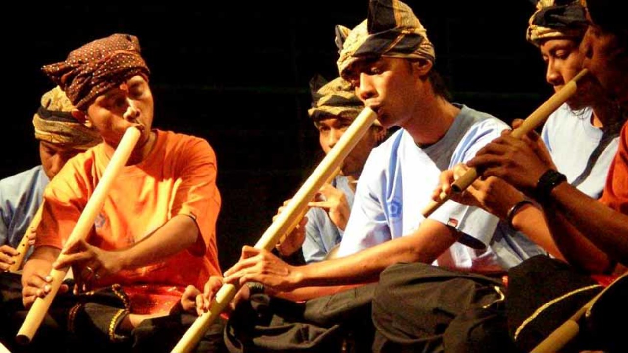 The Beautifull Sound, Minang Traditional Music Made From Bamboo