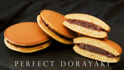 超完美銅鑼燒 日式和菓子 多啦A夢的誠實豆沙包 紅豆餡製作┃Perfect Dorayaki (Red Bean Pancake) Yummy-Buns