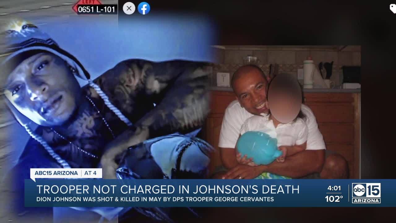 Trooper won't be charged in death of Dion Johnson