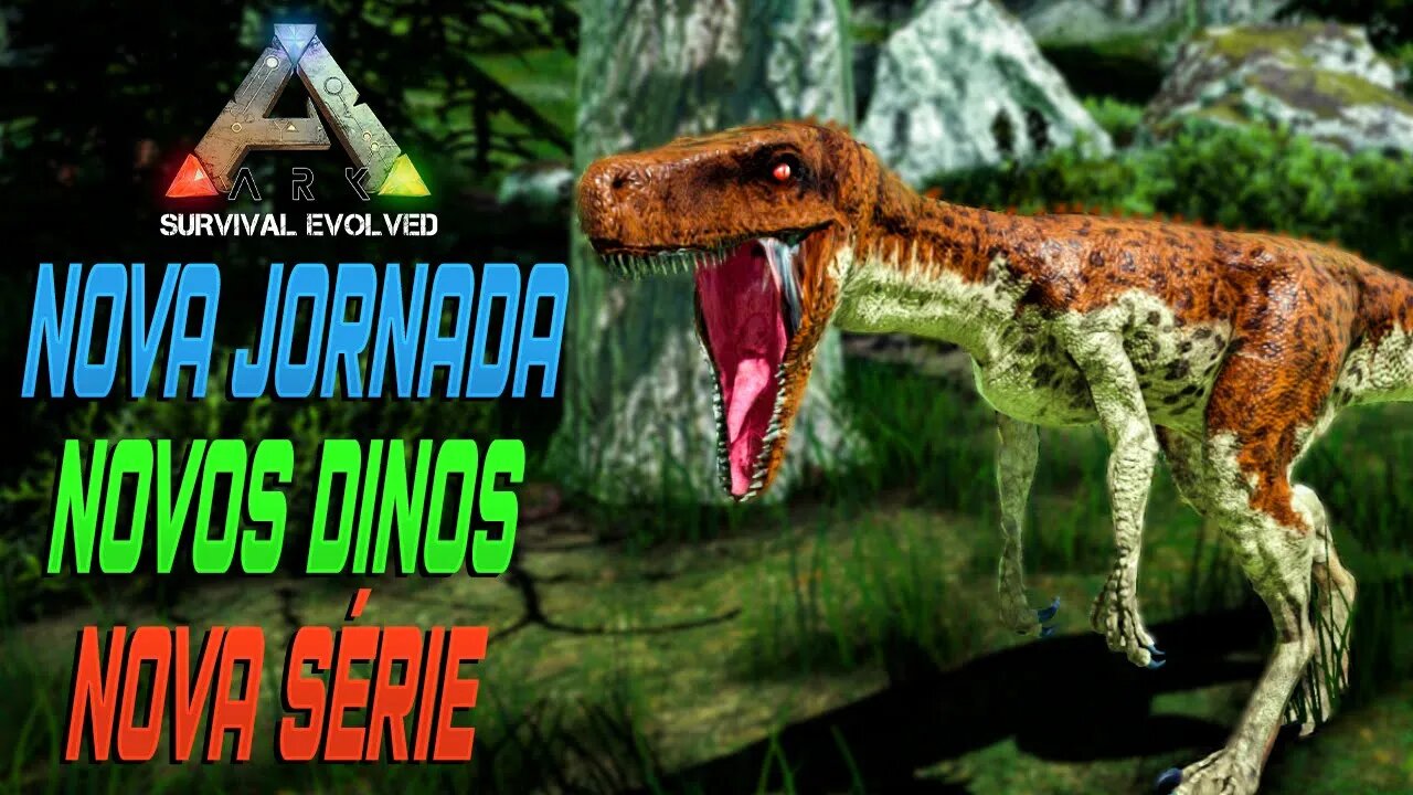 FUI DEVORADO POR UM HERRERASSAURO, COMEÇANDO EM UM NOVO MAPA - Ark Fjordur