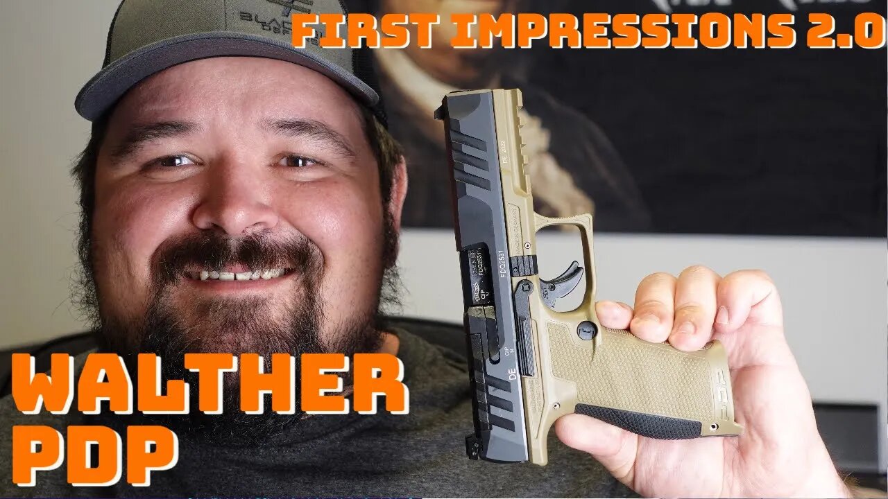 Why does everyone think this is the best striker fired pistol? Walther PDP First Impressions 2 0