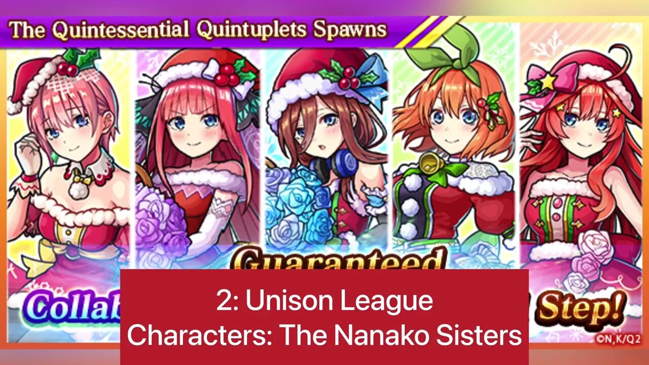 Top 5 Franchises That The Quintessential Quintuplets Appeared In