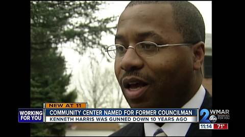 Former Baltimore councilman honored