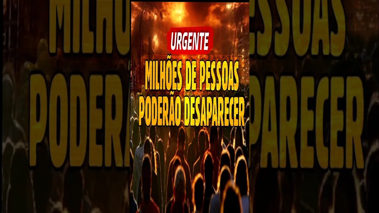 ARREBATAMENTO - MILHÕES DE PESSOAS PODERÃO DESAPARECER! #arrebatamento