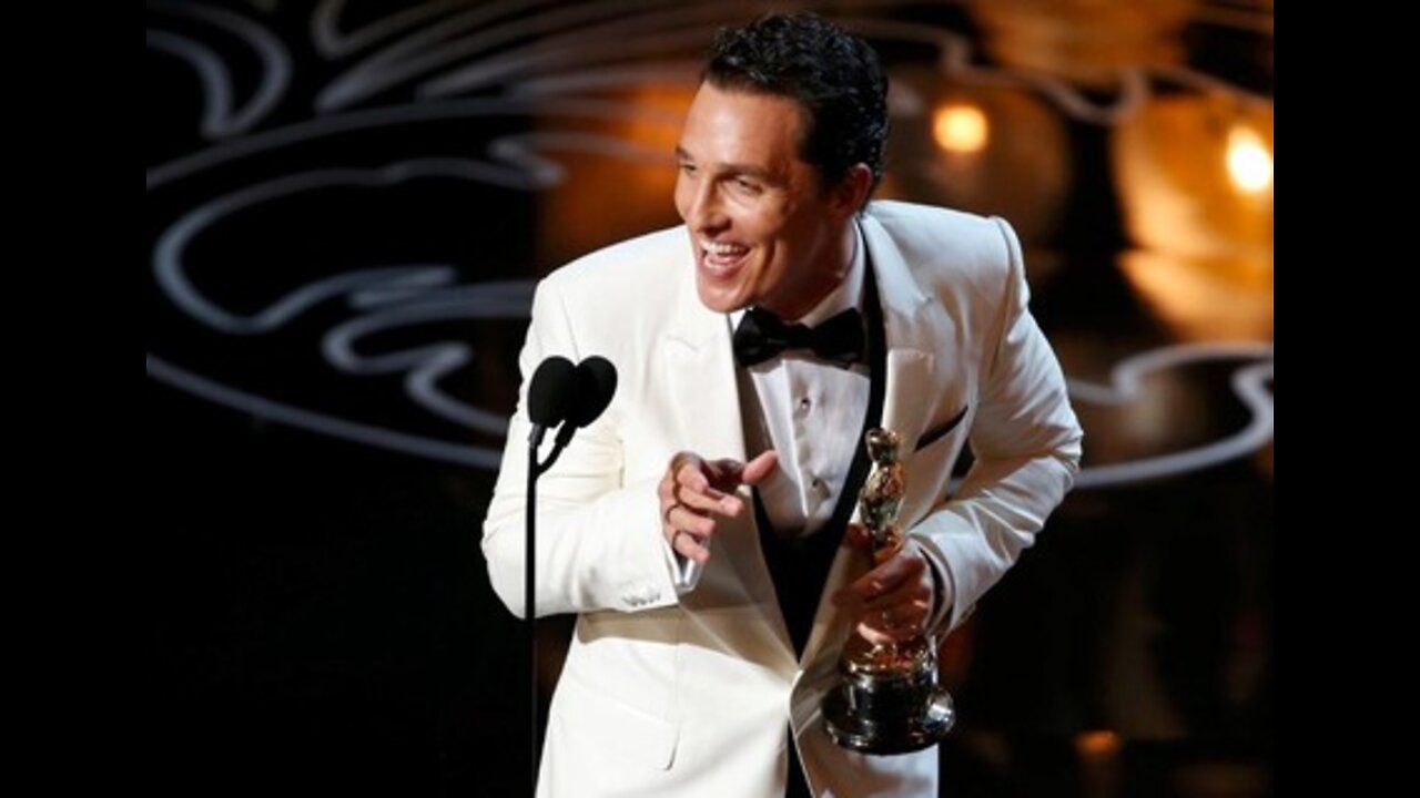 Matthew McConaughey, needs to shut his a&& up...