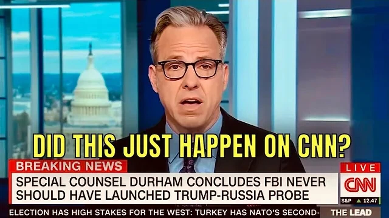 WOW! Did CNN Really ADMIT that the Durham Report “Exonerates Donald Trump”? 😮