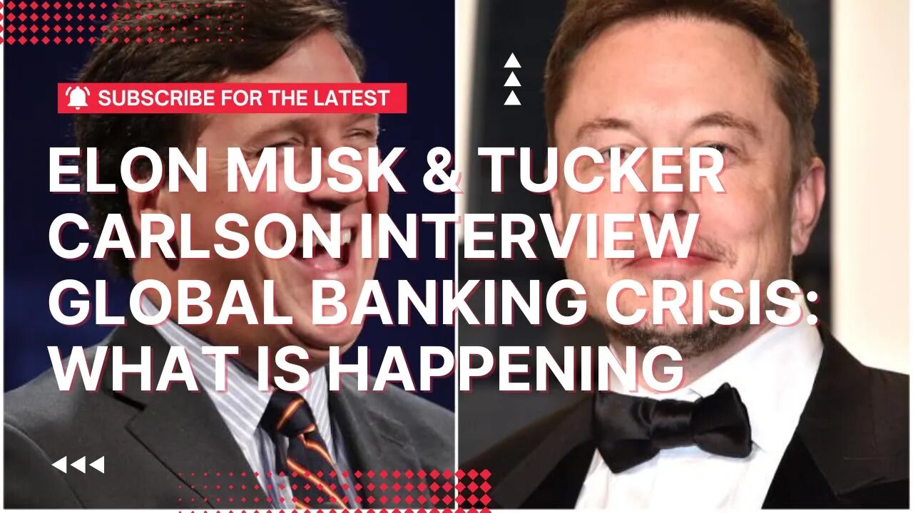 Elon Musk Just Said Something That'll SHOCK Tucker Carlson...What Was It?