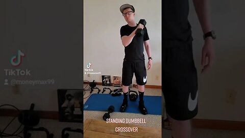 Standing Dumbbell Crossover