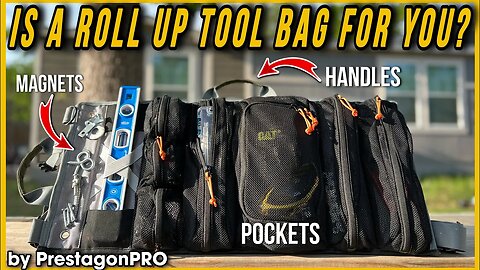 The PrestagonPro Roll Up Tool Bag 😮