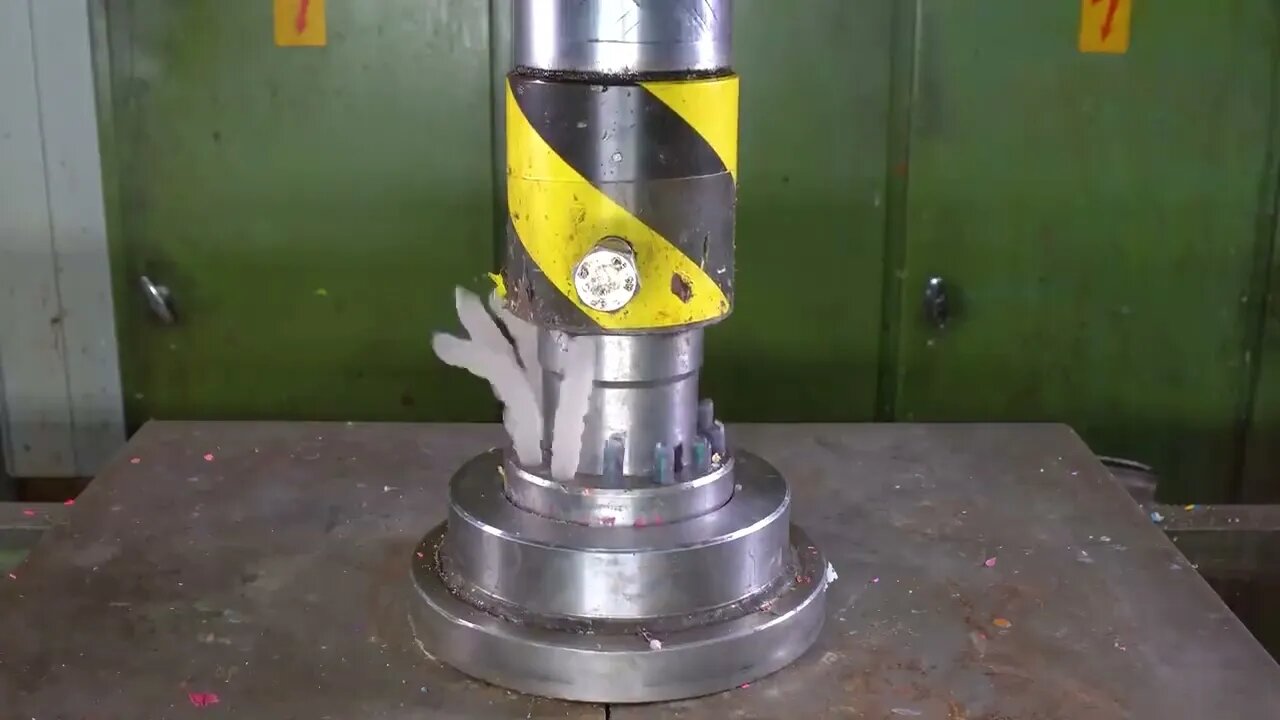 Top 100 Best Hydraulic Press Moments ASMR VERSION | PURE SOUND | Satisfying Crushing Compilation-25