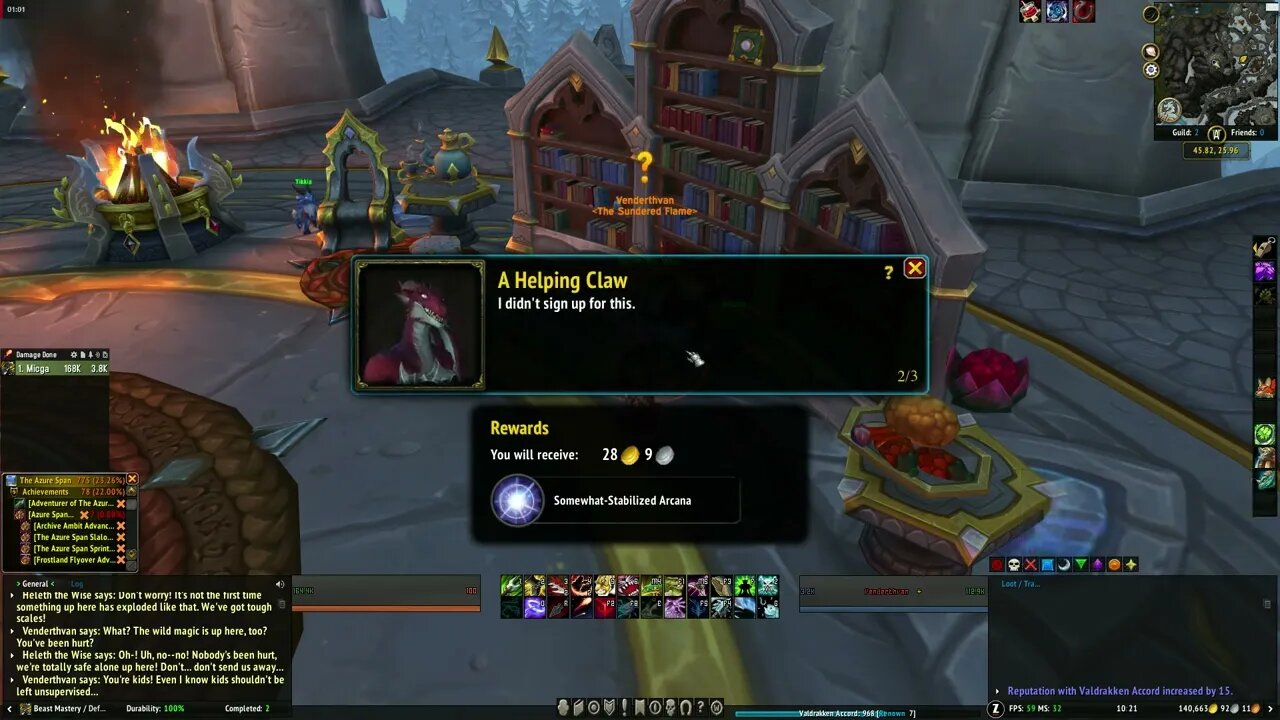 World of Warcraft Dragonflight A Helping Claw