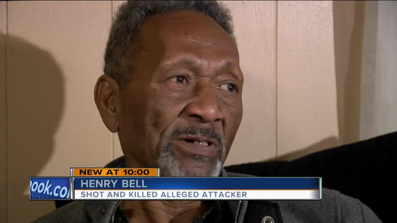 75-year-old man speaks after being released from custody following shooting attempted robber