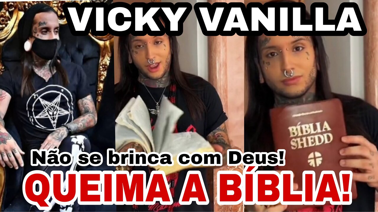 FEZ CHURRASCO DA BIBLIA! VICKY VANILLA! Um homem sem Deus.