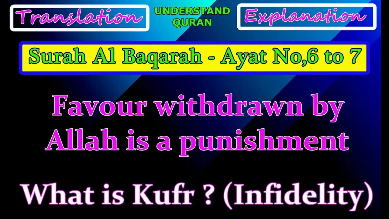 How do I know if I'm being punished or tested |THIS IS HOW ALLAH PUNISHES THE SINNERS WHAT IS KUFIR?