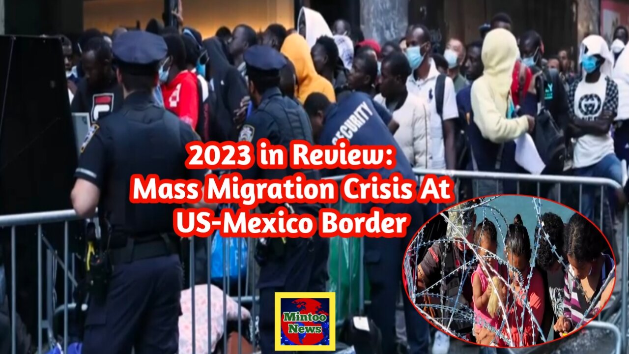 2023 in Review: Around 6,000 migrants waiting at Mexico border to enter US