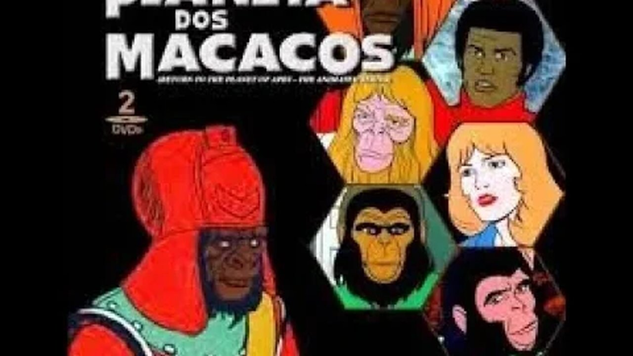 De Volta Ao Planeta Dos Macacos Episódio 1 Dublado desenho animado 1975