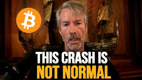 Bitcoin Crash - Many People Don't Know This - Michael Saylor