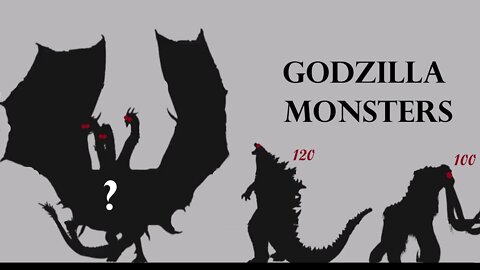 Godzilla Size comparison Filme monsteverse