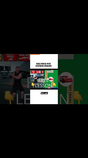 CARS Lightning McQueen KIDS SELF DEFENCE - Fitness, movement, confidence and resilience development