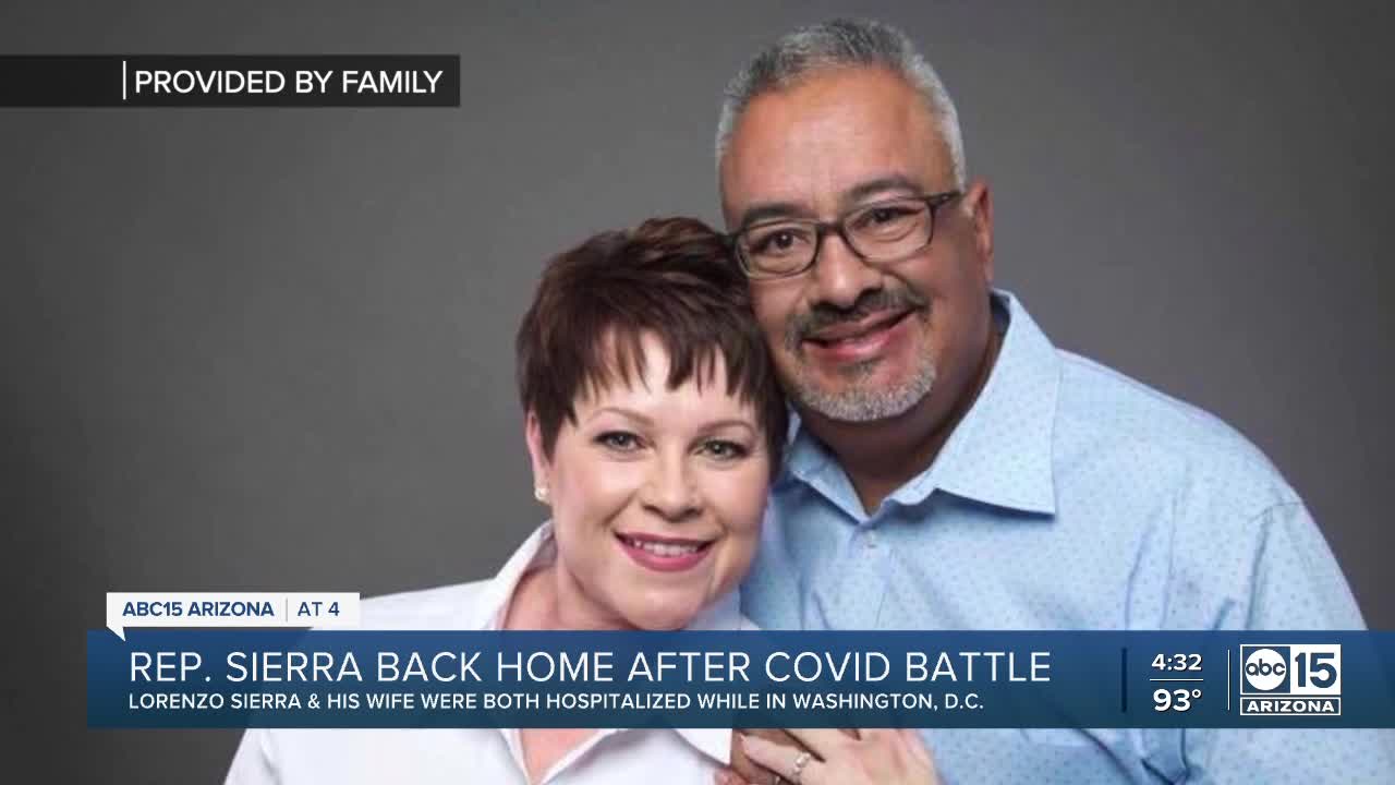 State representative, wife return to Valley after COVID-19 battle