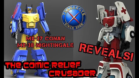 X-Transbots MX-37 Conan and MX-38 Nightingale